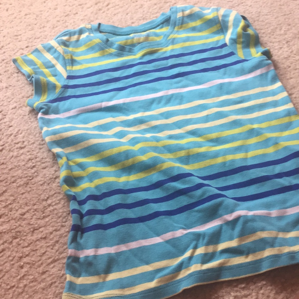 Short-Sleeve Striped Shirt